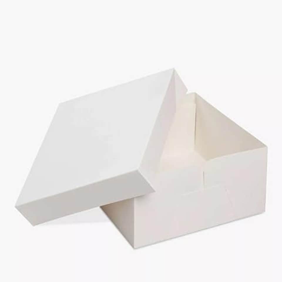image 1 of White Cake Box 25cm | White