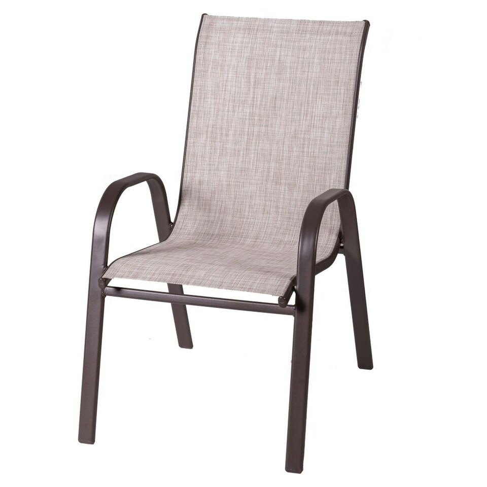 image 1 of Garden chair Neila 56 x 68 x 93 cm Brown Steel Brown
