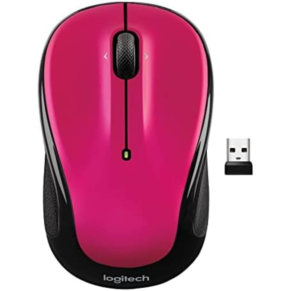 image 1 of Logitech M325 Wireless Precision Mouse, Brilliant Rose