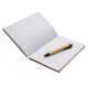 image 3 of XD Collection Bamboo A5 Notebook & Pen Set - Brown - One Size