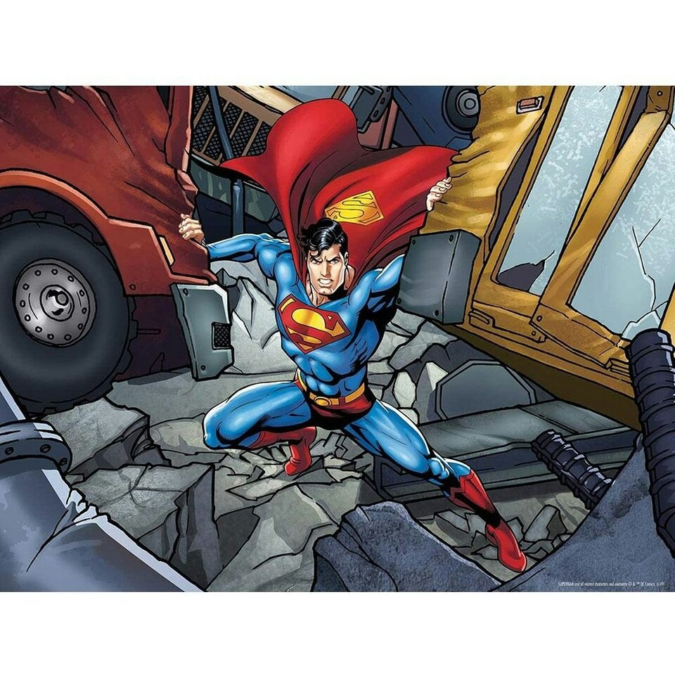 Superman 3D Puzzle - Multicoloured - One Size