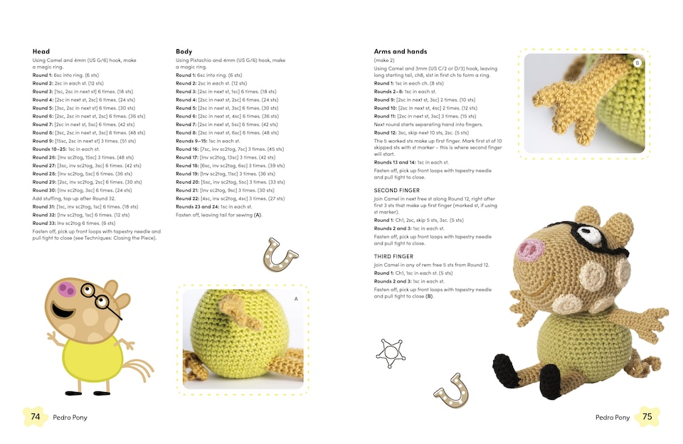 image 1 of Crochet Peppa Pig - 20 Adorable Patterns Book