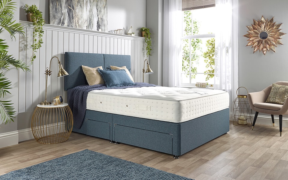 image 1 of Relyon Isabelle 2000 Pocket Mattress Single | White | Single | 1