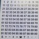 image 3 of IVY SELF ADHESIVE NUMBERS 1-99 231041
