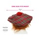 image 8 of Tam O’ Shanter Hat – Scottish Tartan Fancy Dress Cap for Burns Night N/A | 1