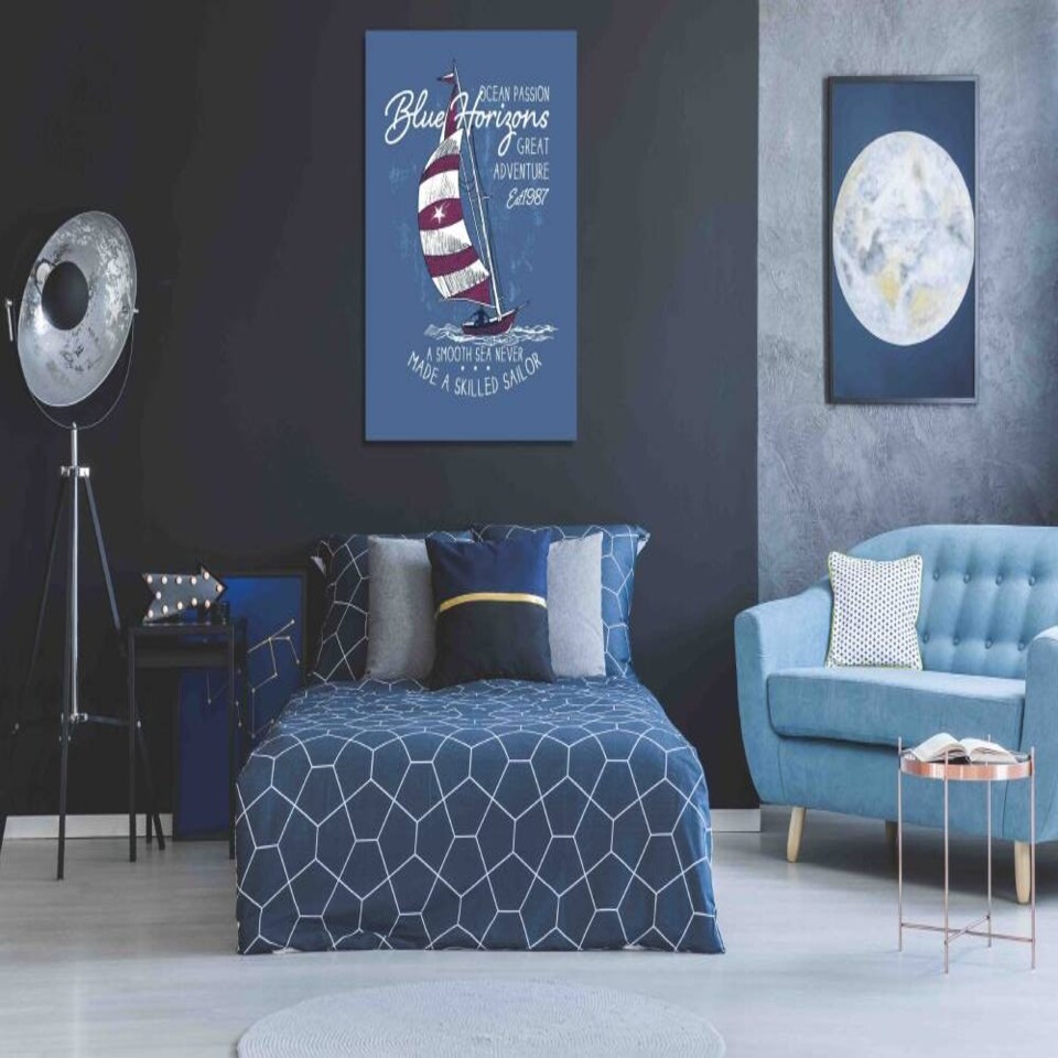 image 1 of Blue horizons (Canvas Prints) 50cm x 35cm