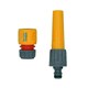 image 3 of Hozelock Twist Spray Nozzle Garden Hose Pipe Water Gun & Aqua Stop Fitting