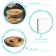 image 2 of Argon Tableware Scandi Storage Jars with Wooden Lids - 3 Sizes
