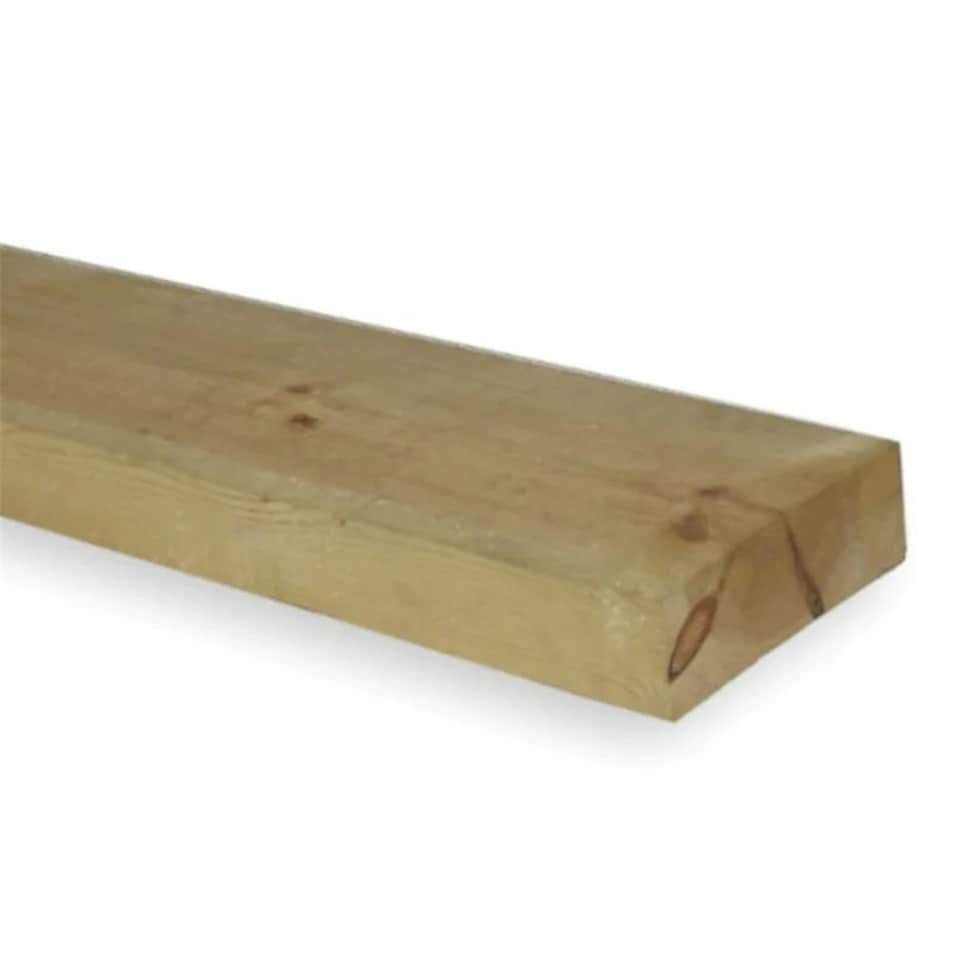 image 1 of PACK OF 5 (Total 5 Units) - 36mm x 150mm (1.5" x 6") Sawn Timber Carcassing Wood Softwood Timber - 1.8m Length