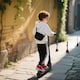 image 8 of HOMCOM 120W Electric Scooter w/ Rear Brake - Black
