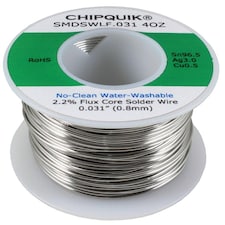 CHIP QUIK - No-Clean, Lead-Free Solder Wire, 0.8mm, 113g