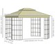image 5 of Outsunny 3.7m x 3m Patio Gazebo Garden Shelter with  Mosquito Netting