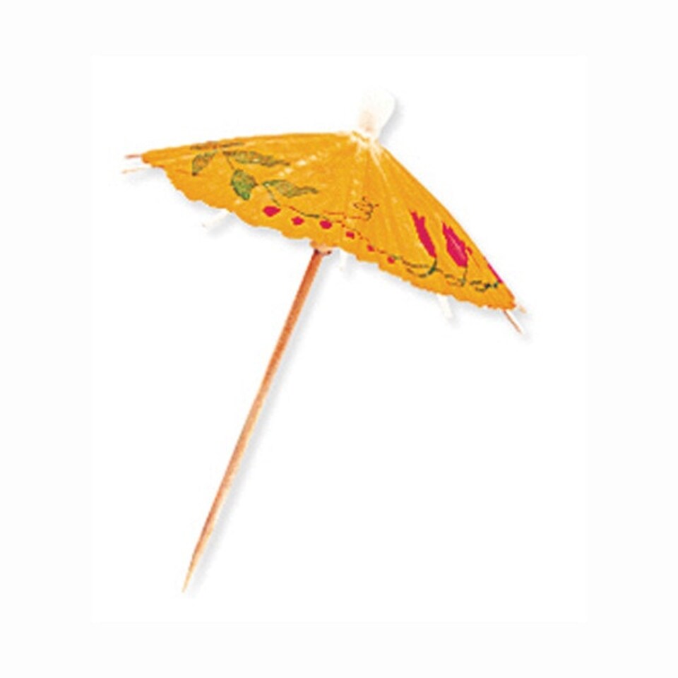 image 1 of Box of 144 Paper Umbrella Picks