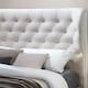 image 3 of Cream Fabric Ottoman Bed Frame - King Size 5ft (166cm)