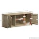 image 3 of Vida Designs Panama 2 Door 1 Shelf Flat Screen TV Unit Stand, Solid Pine Wood