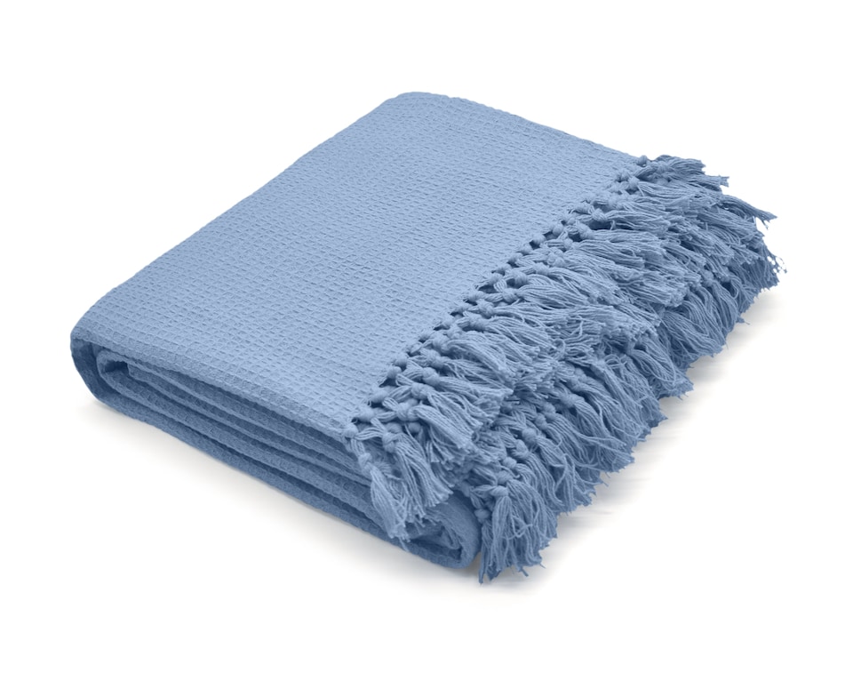 image 1 of Velosso Waffle Throw 100% Cotton