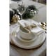 image 10 of Mikasa Dinner Set White Porcelain Camberlie 12 Piece