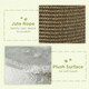 image 5 of PawHut Claw Scratcher Corner Wall, with Plush Sisal Toy Balls, 58cm, Grey