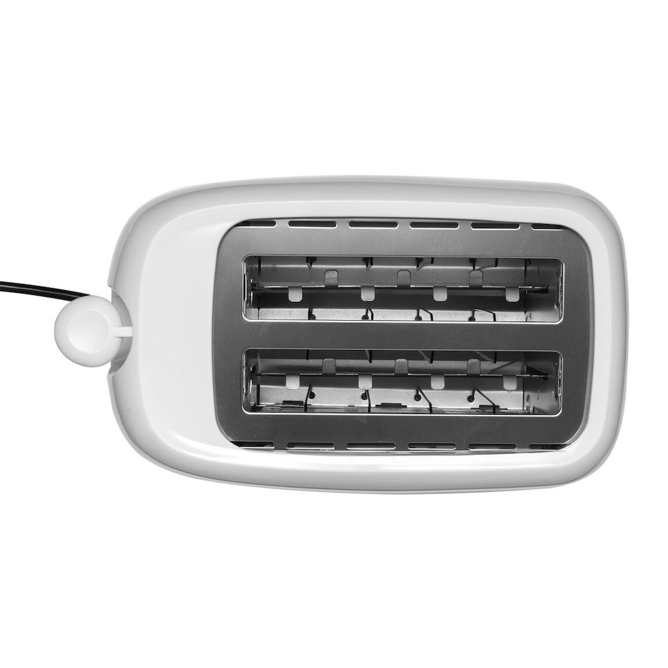 image 1 of Daewoo Essentials 2 Slice Toaster & Kettle Set-White | White