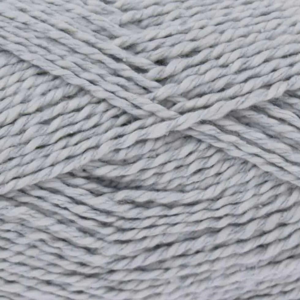 King Cole Silver Finesse Cotton Silk DK Yarn (Value Pack 12 x 50g Balls) For Crochet, Knitting - 120m per ball