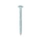 image 1 of Timco - Solo Chipboard & Woodscrews - PZ - Double Countersunk - Zinc (Size 4.5 x 50 - 200 Pieces)