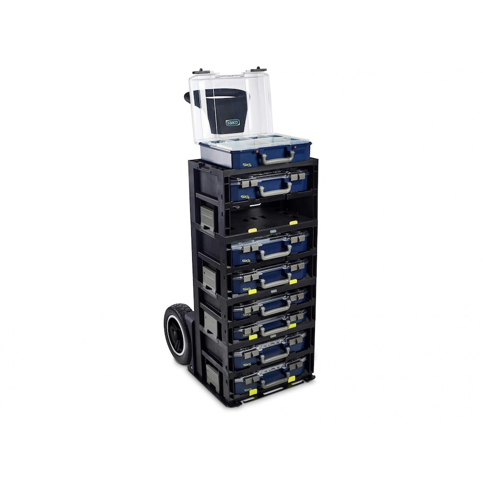 image 1 of Raaco Carrymore 80x2 Storage System - Multi Colour - One Size Multi
