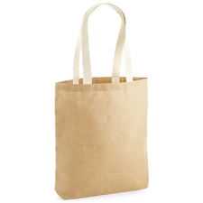 Westford Mill Unlaminated Jute Tote - Natural - One Size | Cream