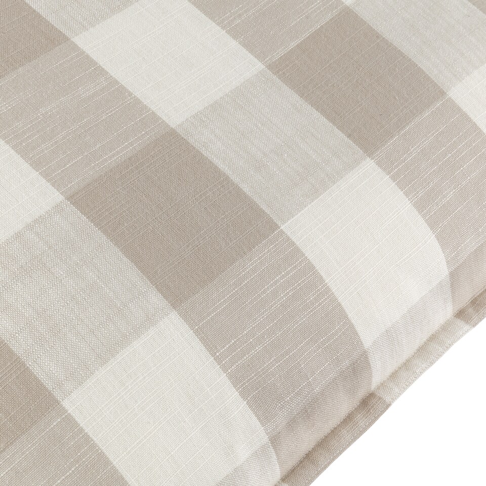 image 1 of Yard Chesil Check 100% Cotton Outdoor Cushion