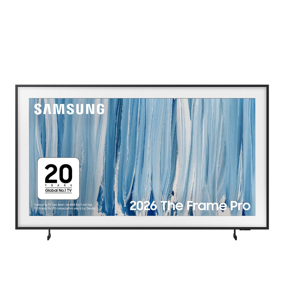 image 1 of Samsung QE85LS03HW 85" Frame Pro Vision AI 4K TV