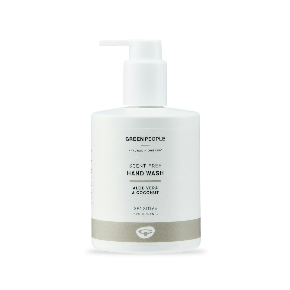 image 1 of Green People Scent Free Hand Wash - For Sensitive Skin - Paraben & SLS Free - Natural, Organic & Vegan, 75ml