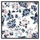 image 2 of Blue flower illustrations (Picture Frame) Grey | L
