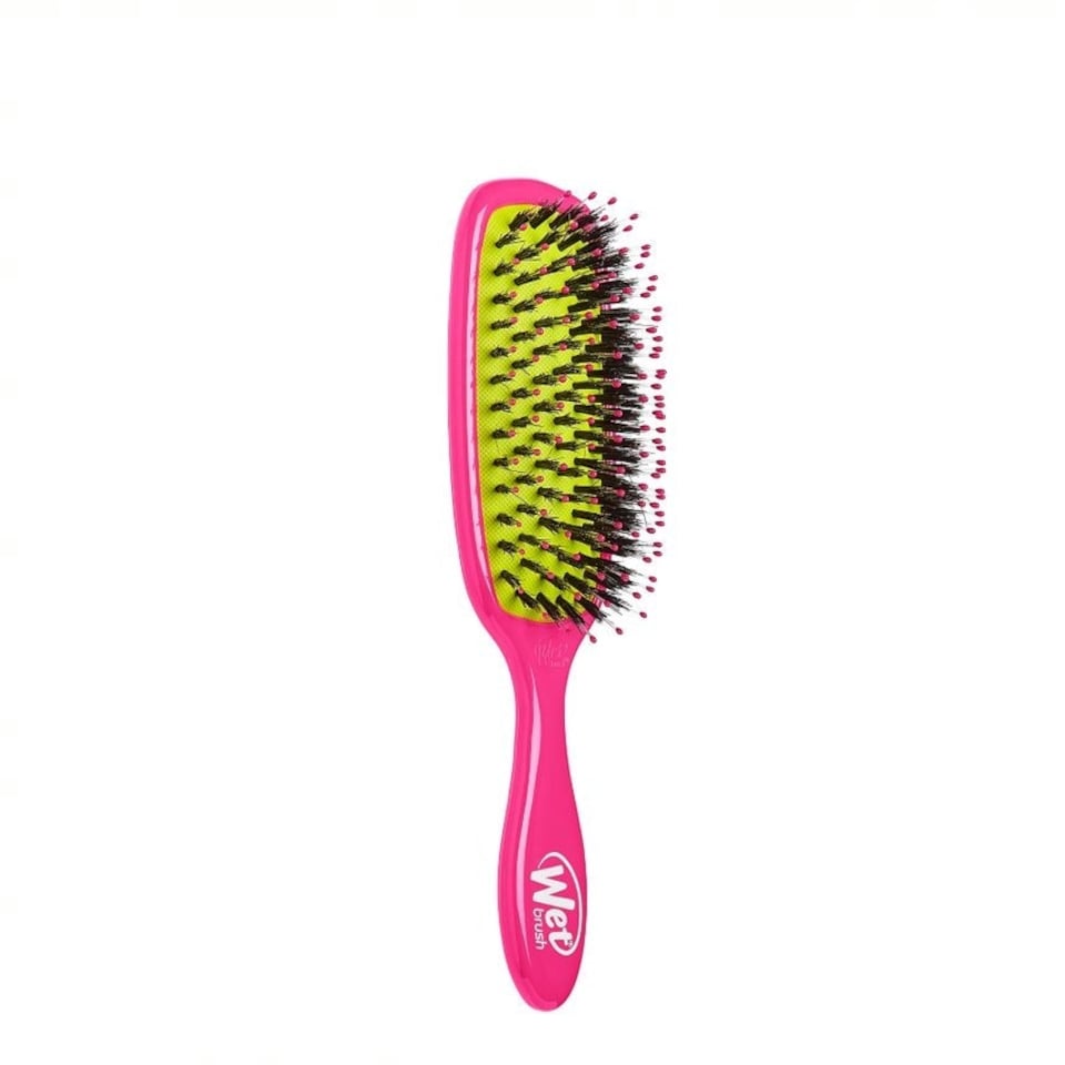 image 1 of WetBrush Shine Enhancer Brush, Intelliflex & Boar, Pink