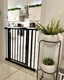 image 10 of Bettacare Auto Close Stair Gate, 118.2cm - 125.2cm, Matt Black, Pressure Fit Safety Gate, Baby Gate, Safety Barrier for Doors Hallways and Spaces, Easy Installation
