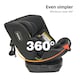 image 6 of JoviKids Spin Ranger TT Car Seat Black Black