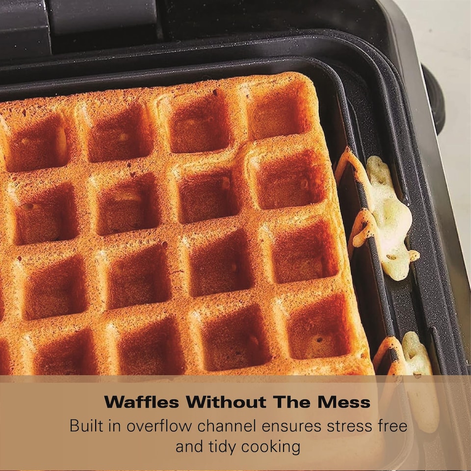 image 1 of Hamilton Beach Pro Smart Waffle Maker
