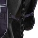 image 5 of Saxon Defiant Standard-Neck Plaid Midweight Horse Turnout Rug - Navy/White - 6´ 9"