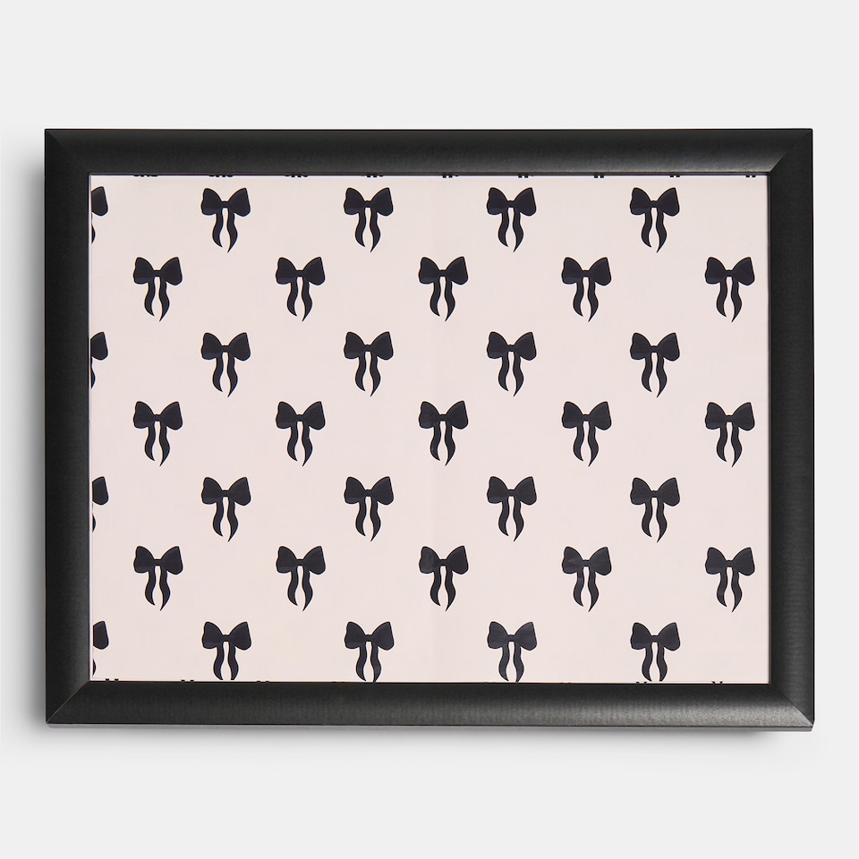 image 1 of OHS Bows Cushioned Serving Lap Tray Soft Padded Portable Lightweight