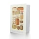 image 2 of Mrs Beeton Household Management Art Card Types of Cheese