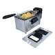 image 1 of Igenix IGTB1030SS Deep Fat Fryer with Basket, Dishwasher Safe Parts, 3 Litre Capacity
