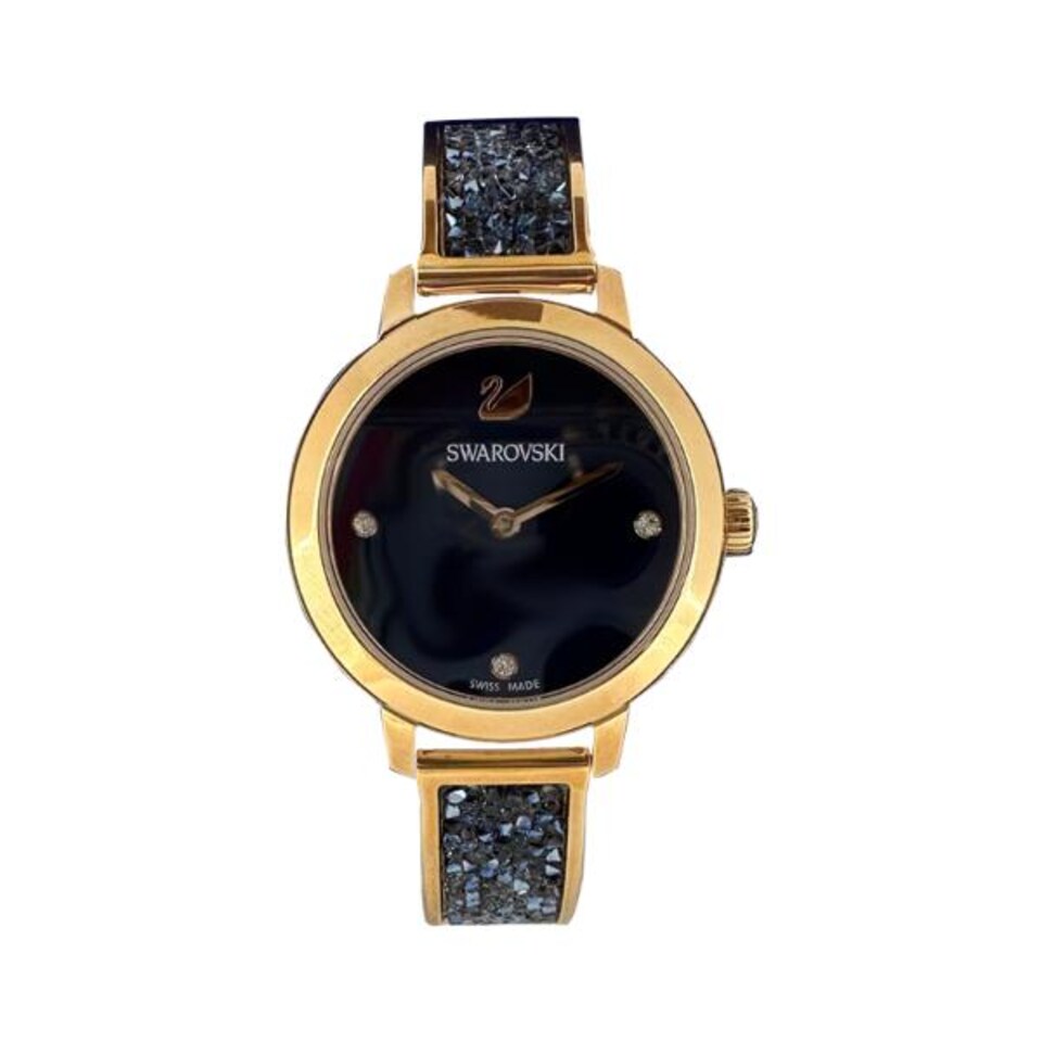 image 1 of Swarovski Cosmic Rock Bangle Watch 5466209 | Multi | Blue