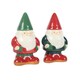 image 3 of Something Different Gnome Salt and Pepper Shakers - Red/Green/White - One Size