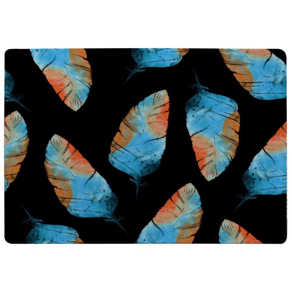 image 1 of Imprints Boho Feathers Rug | Multi
