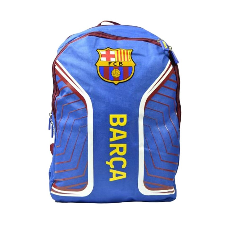 image 1 of FC Barcelona Flash Backpack - Blue/Burgundy/Gold - One Size