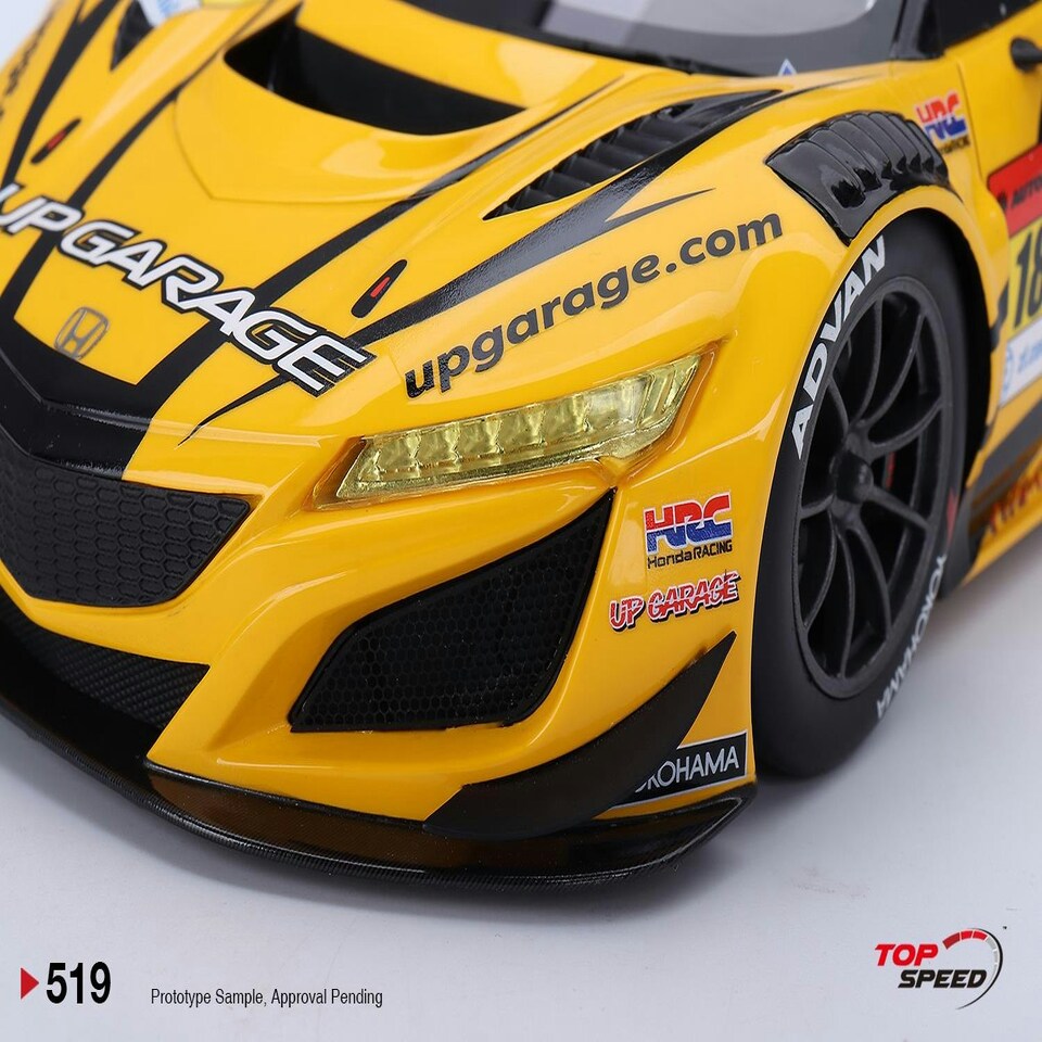 image 1 of Honda NSX GT3 EVO22 #18 Up Garage NSX GT3 GT Series 1:18 Scale TSM TS0519