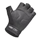 image 4 of Reebok Fitness Gloves — Speedwick Lycra with Padded Amara Palm (Black, S) | Black | Black | S