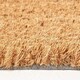 image 3 of Homescapes Coir Dog Shaped Non-Slip Doormat