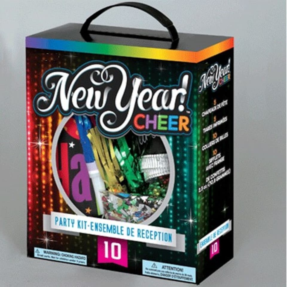 image 1 of New Year Cheer Party Kit for 10