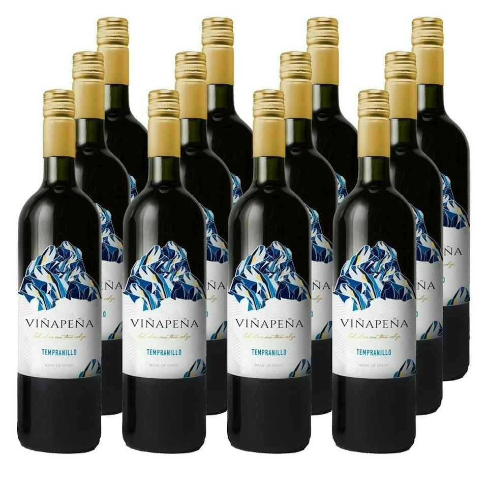Case of 12 Vina Pena Tempranillo 75cl Red Wine