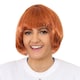 image 1 of Ginger Bob Wig – Cilla Style Fancy Dress Hairpiece for Retro Costumes N/A | One Size