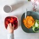 image 4 of Béaba Silicone Meal Set 4pcs Eucalyptus
